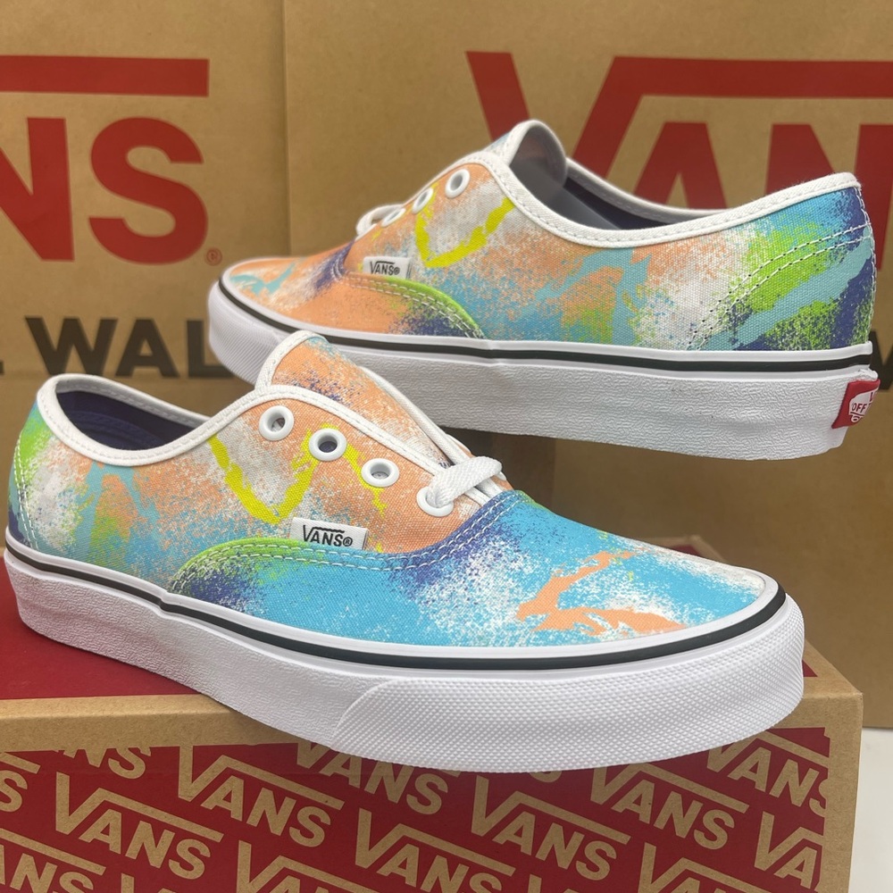 Vans Men’s Authentic
(Retro Mart) Multi/True White Sneakers 
VN0A348A40L - Picture 8 of 16